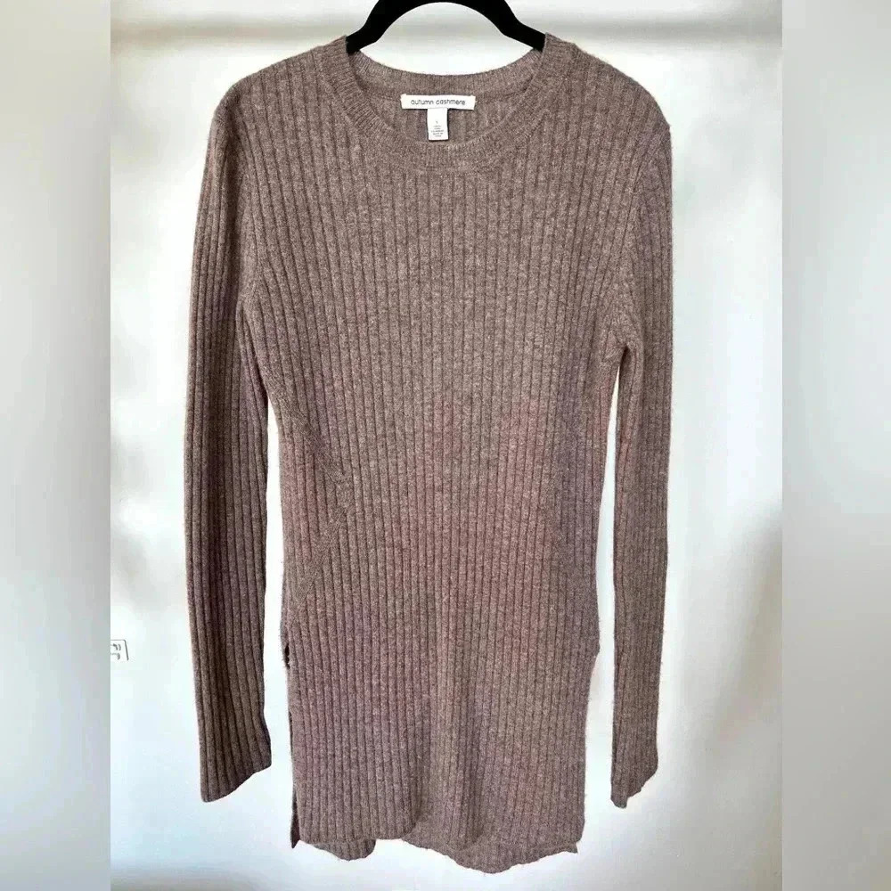 Autumn Cashmere Ribbed Sweater